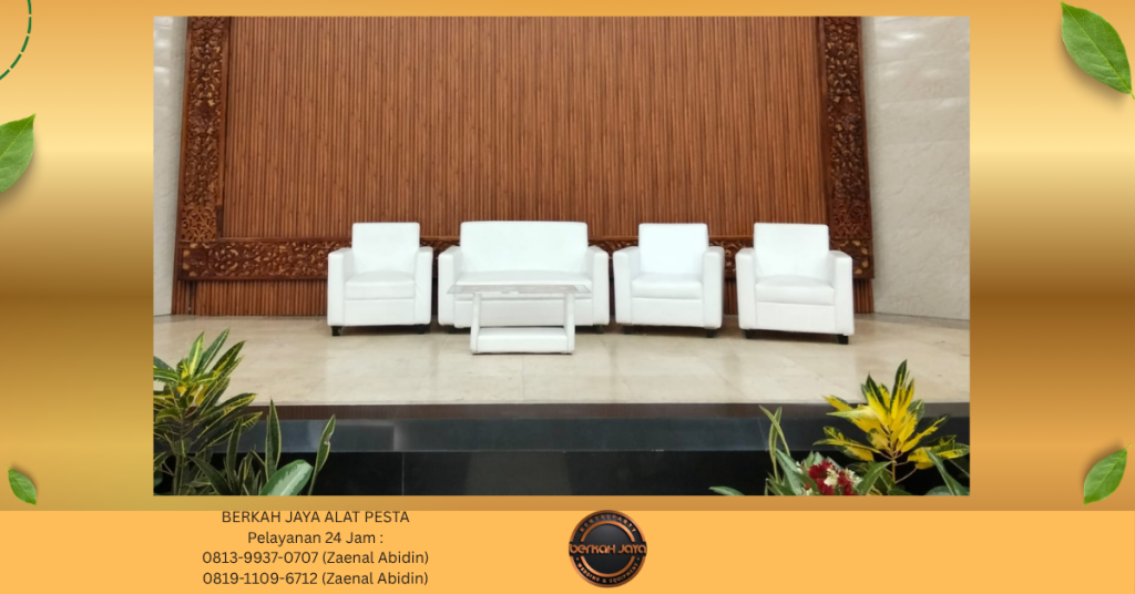 Sewa PUFF KOTAK MERAH MISTY FAN SOFA Jakarta Selatan