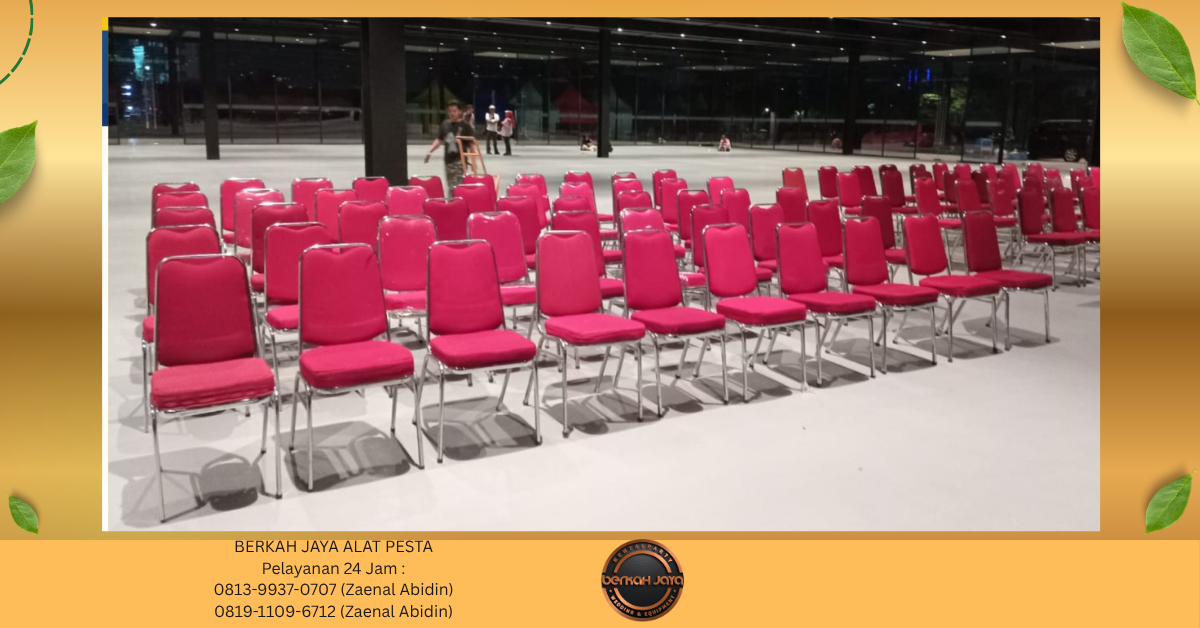 Layanan Sewa KURSI EVENT FUTURA Di Jakarta Selatan 081399370707