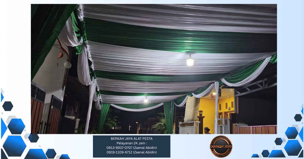 Pusat Sewa Tenda Serut Terlengkap Di Jakarta 081399370707