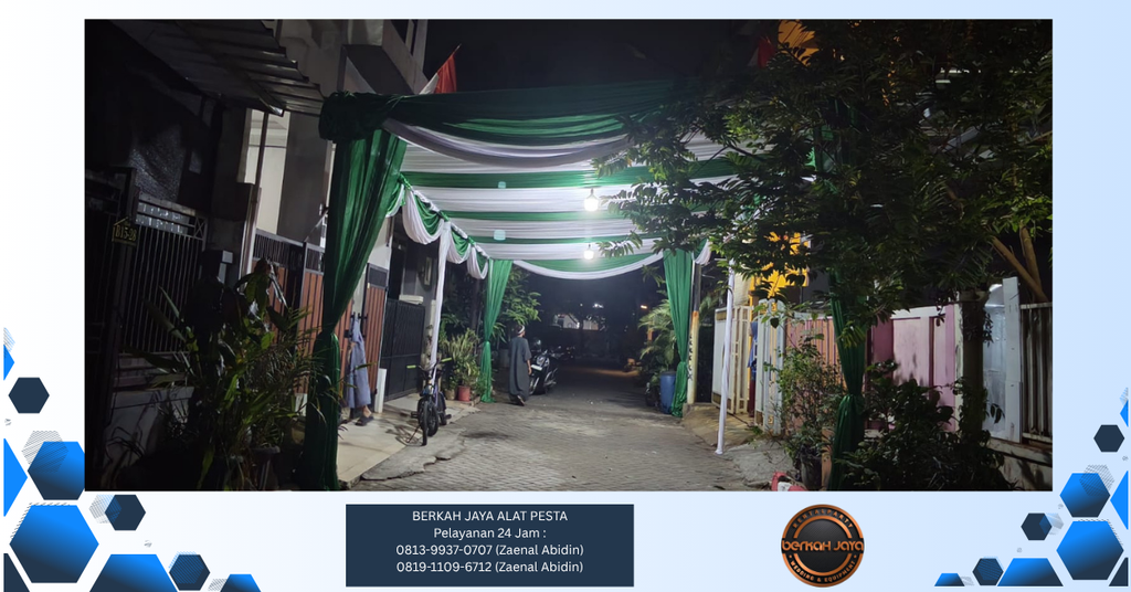 Pusat Sewa Tenda Serut Terlengkap Di Jakarta 081399370707