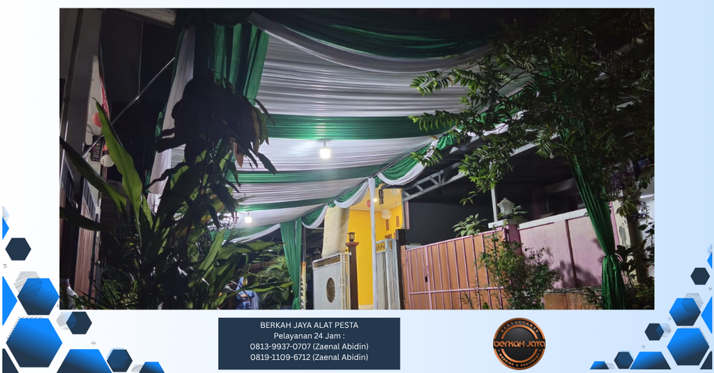 Pusat Sewa Tenda Serut Terlengkap Di Jakarta 081399370707