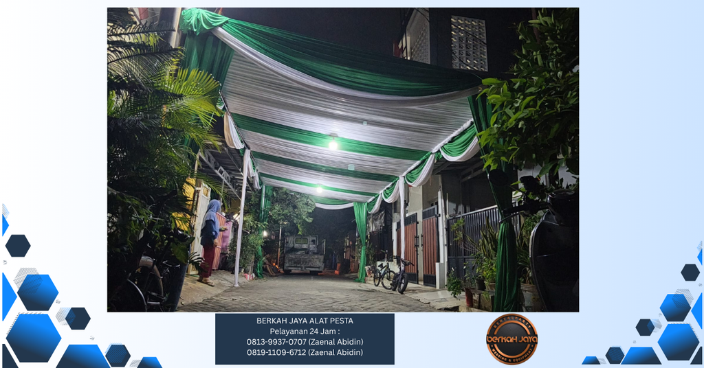 Pusat Sewa Tenda Serut Terlengkap Di Jakarta 081399370707