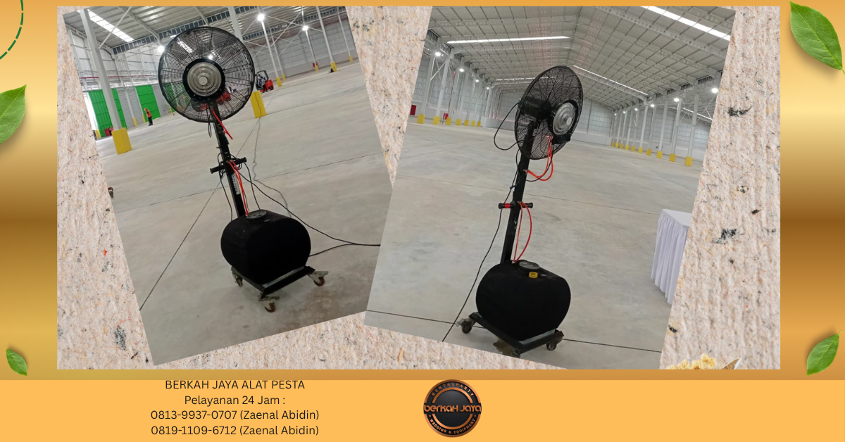 Sewa Misty Cool Kipas Uap Air Jakarta Selatan 081399370707