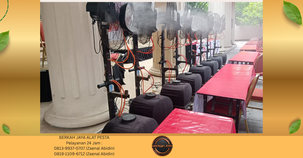 Sewa Misty Cool Kipas Uap Air Jakarta Selatan 081399370707