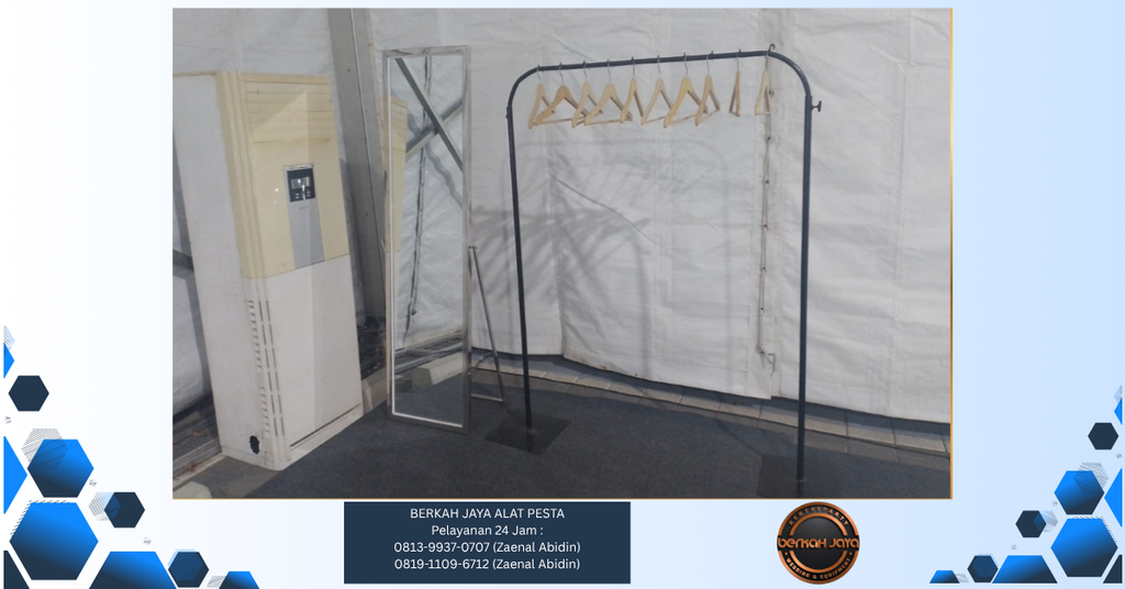 Sewa Cermin Rias Frame Stainless Jakarta Selatan 081399370707