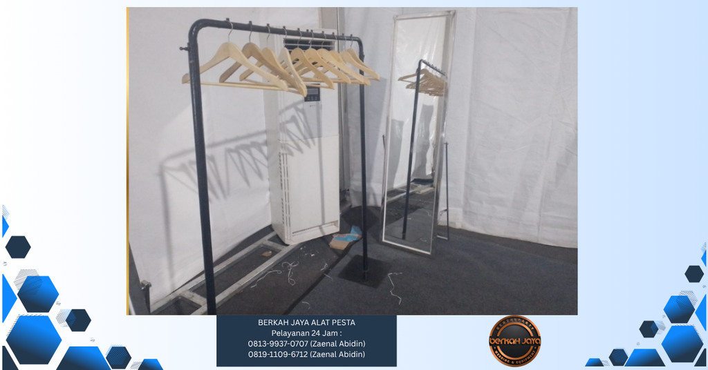 Sewa Cermin Rias Frame Stainless Jakarta Selatan 081399370707