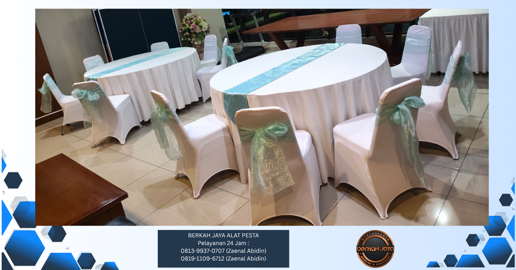 Sewa Meja Bundar Diameter 4m Jakarta Selatan 081399370707