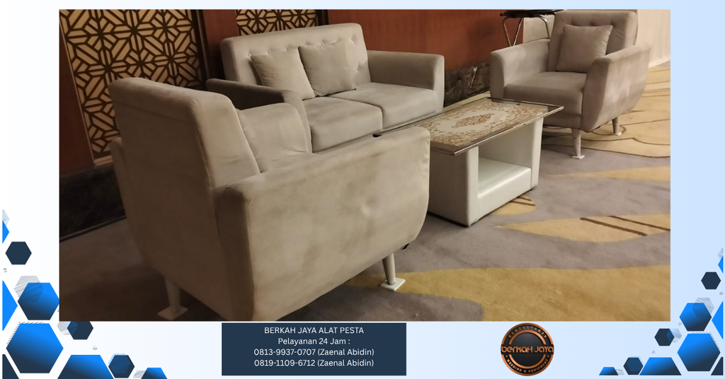 Sewa Sofa Scandinavian Single Dan Double Jakarta Selatan 081399370707