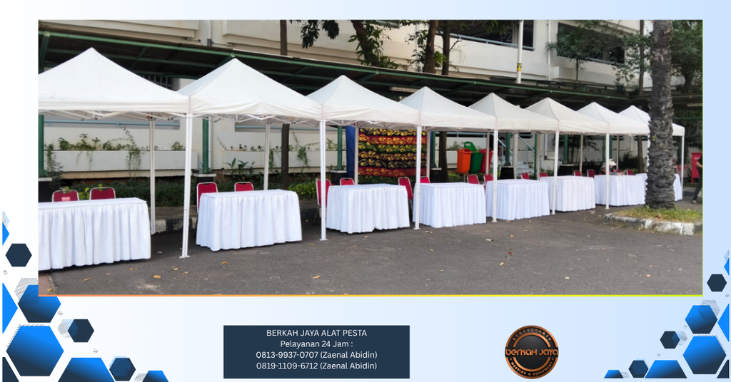 Sewa Tenda Bazar Panggung Backdrop Jakarta Selatan 081399370707