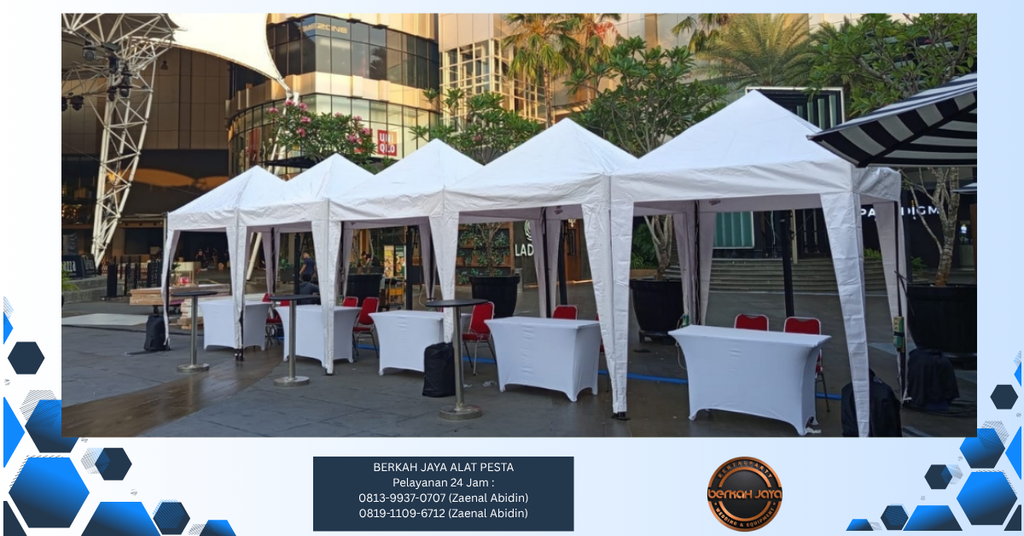 Sewa Tenda Bazar Panggung Backdrop Jakarta Selatan 081399370707