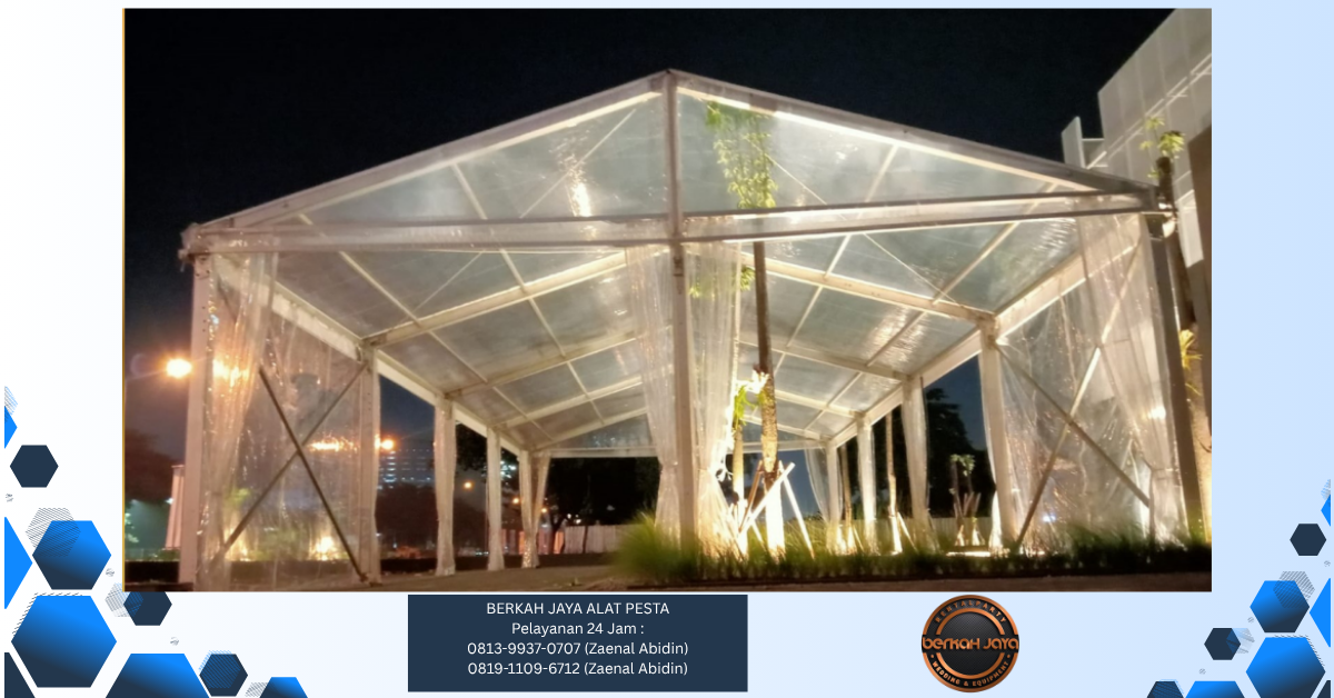 Sewa Tenda Roder Jakarta Selatan 081399370707