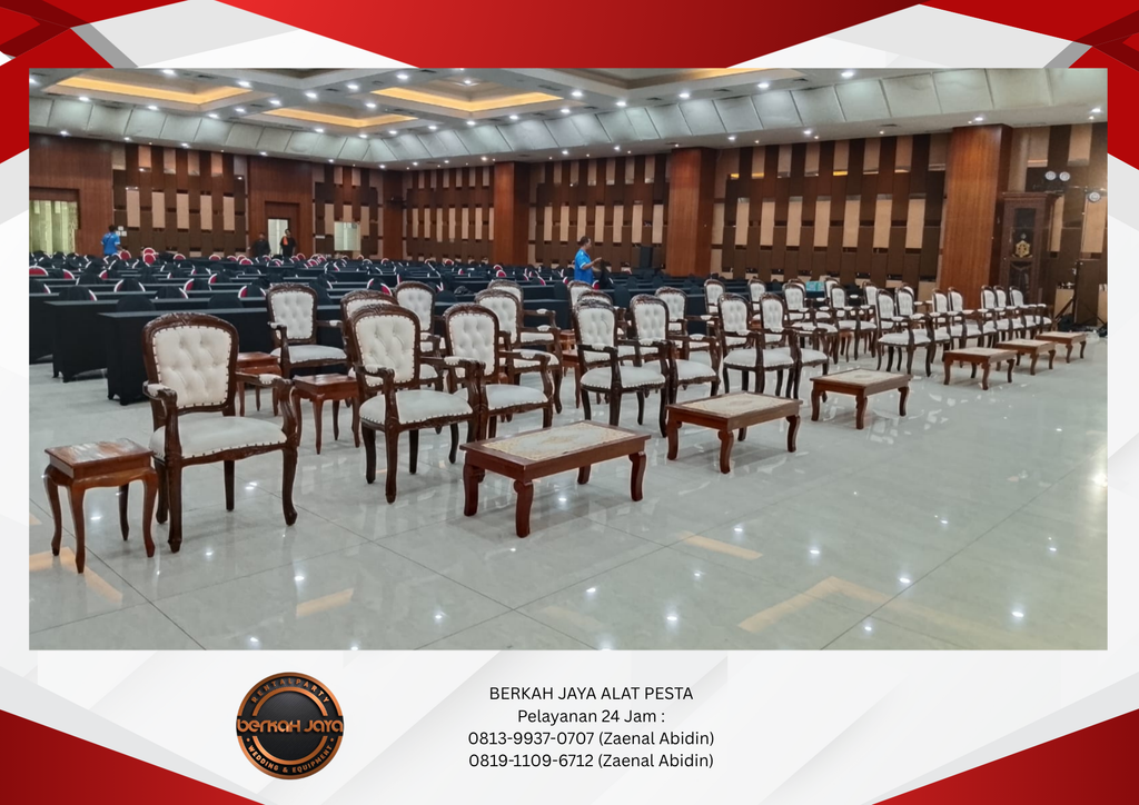 Sewa Arm Chairs VIP Jakarta Selatan 081399370707