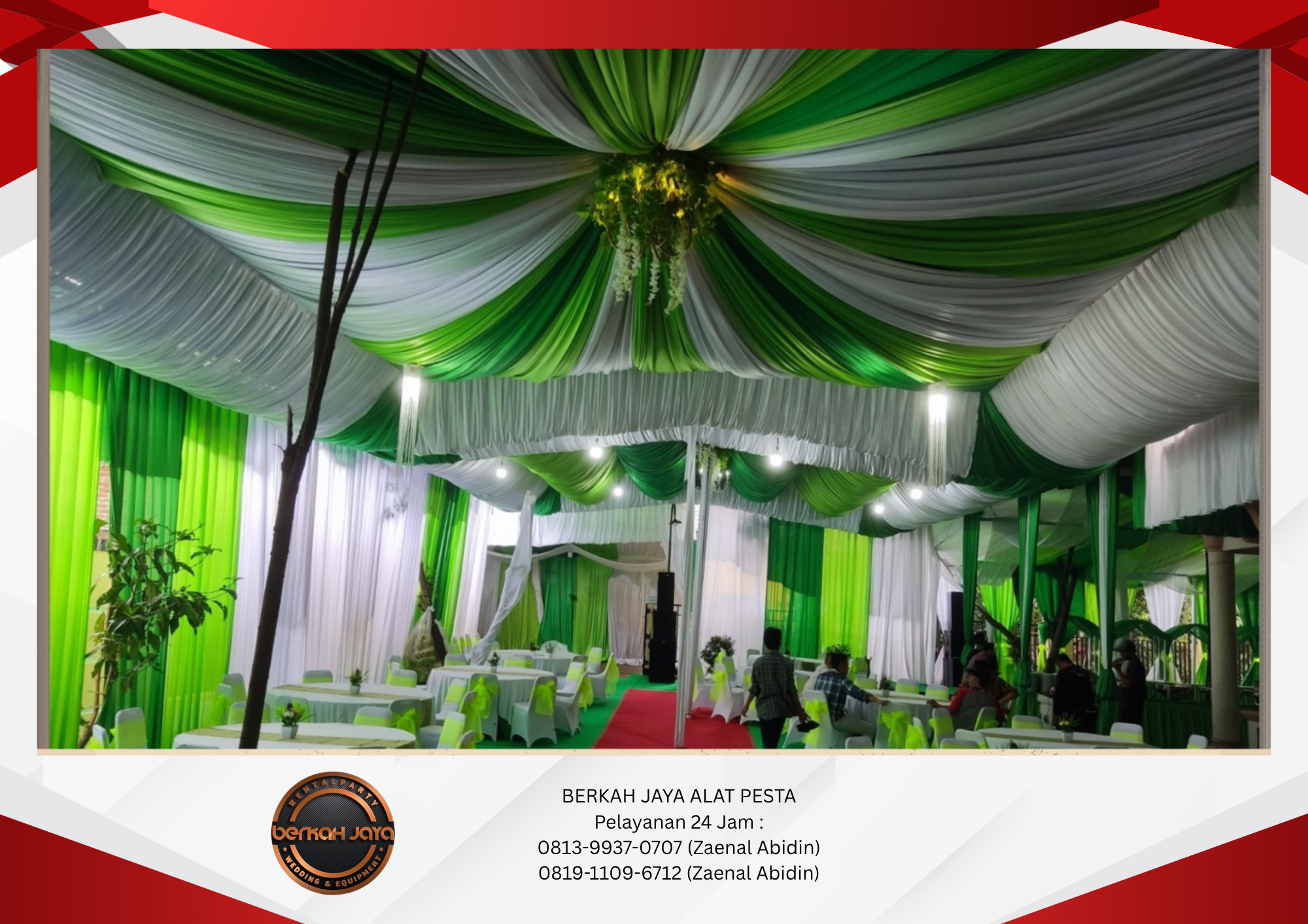 Jasa Sewa Tenda Wedding Daerah Jakarta 081399370707