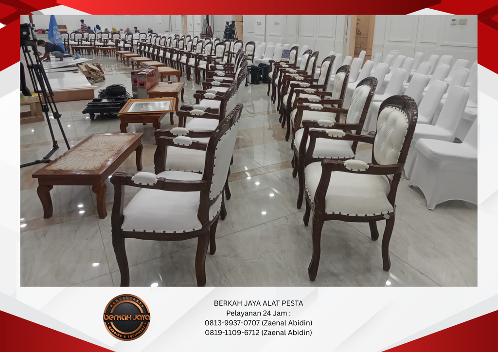 Pusat Sewa Kursi Arm Chairs Model Mewah Di Jakarta 081399370707