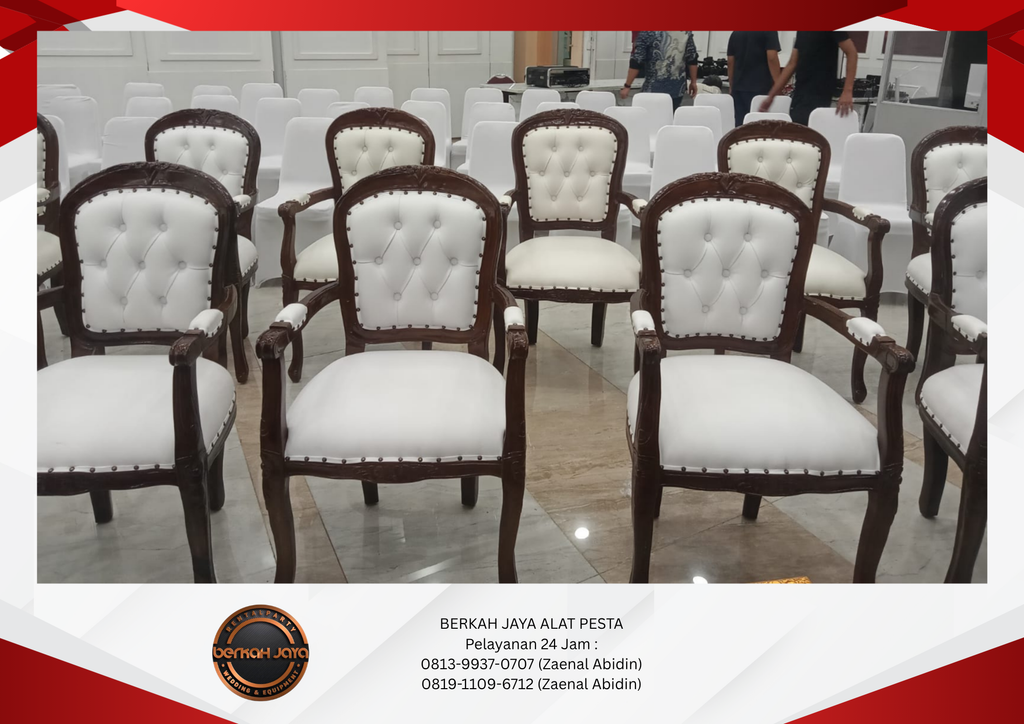 Pusat Sewa Kursi Arm Chairs Model Mewah Di Jakarta 081399370707