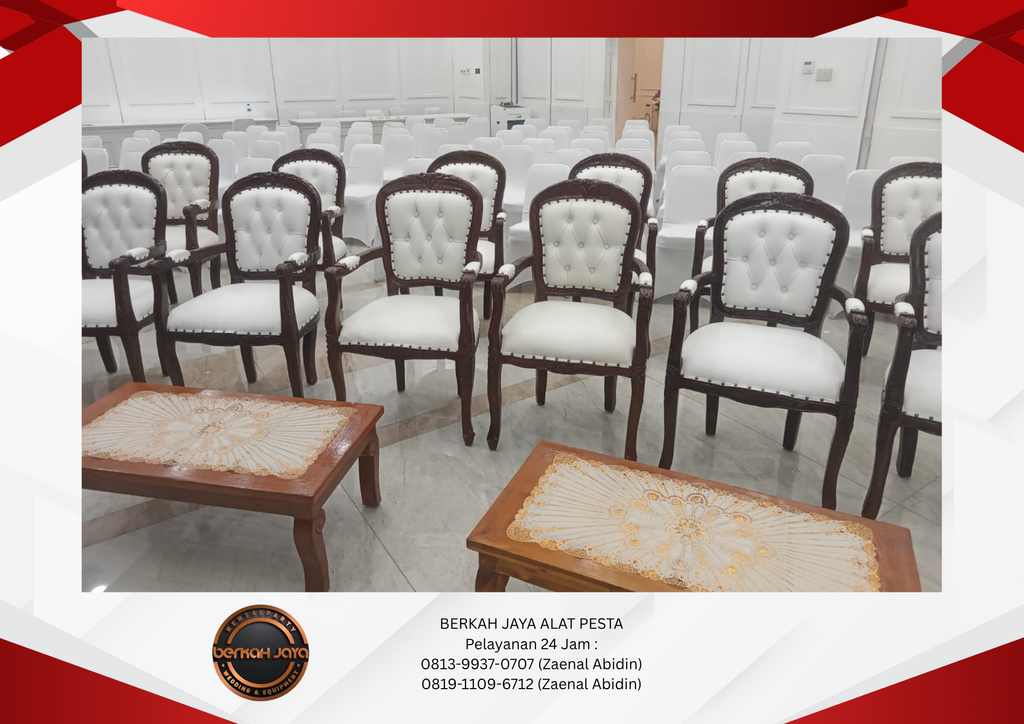 Pusat Sewa Kursi Arm Chairs Model Mewah Di Jakarta 081399370707