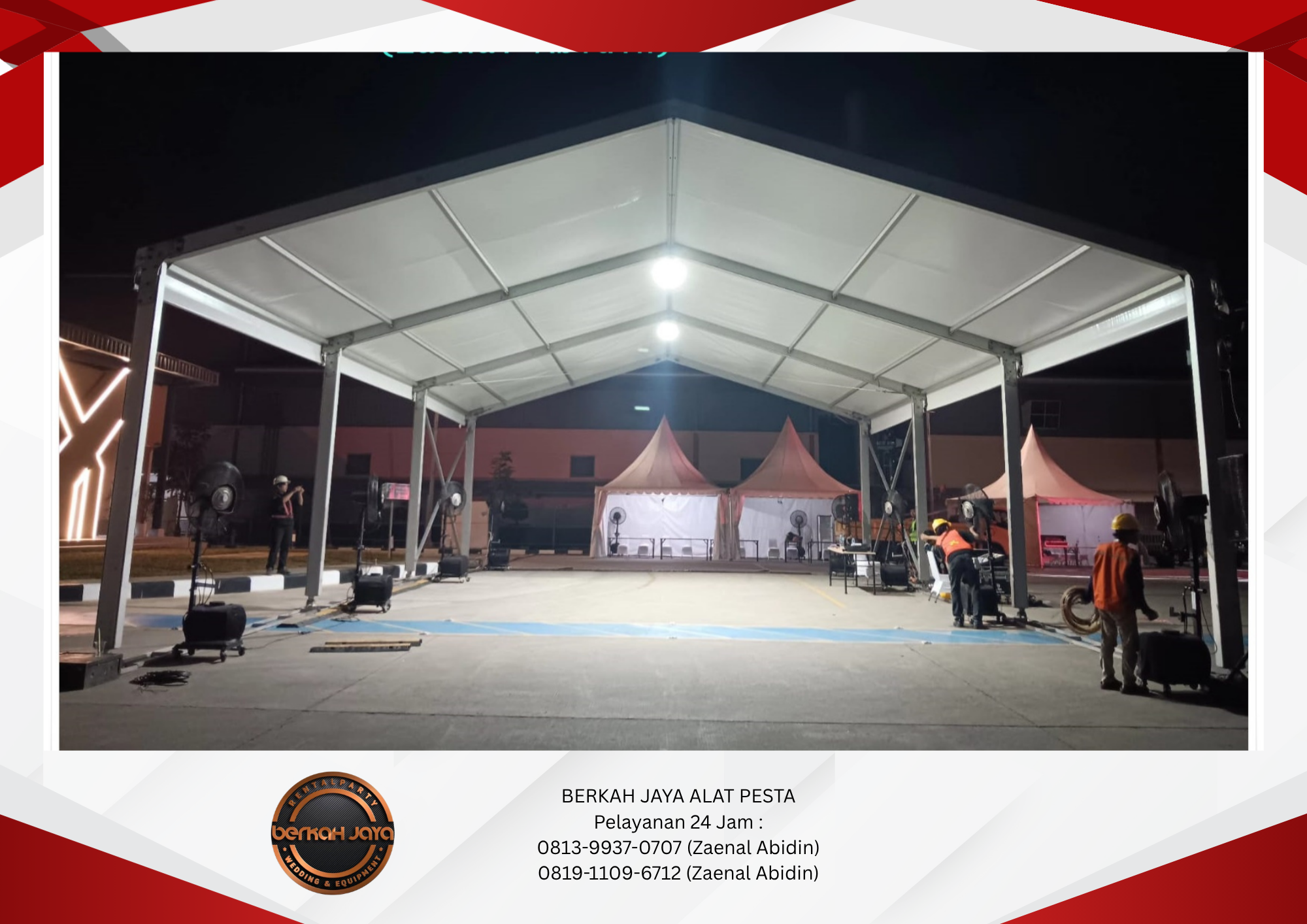 Rental Tenda Roder Dan Alat Pesta Lengkap Jakarta Selatan 081399370707