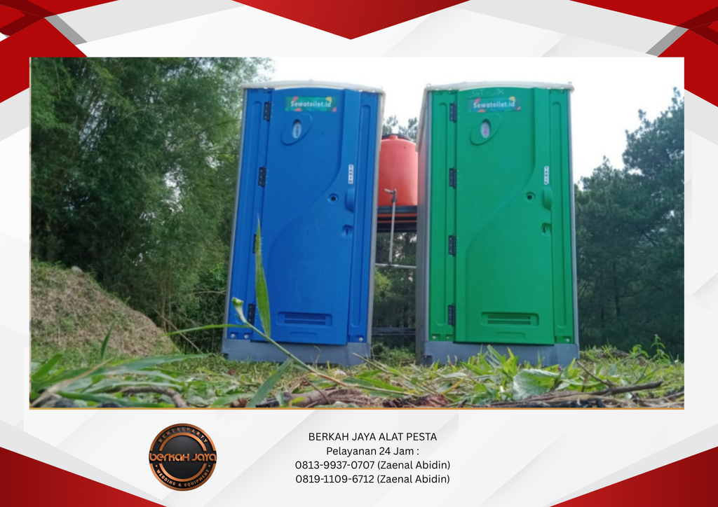 Rental Toilet Portable Meja Kursi Jakarta Selatan 081399370707
