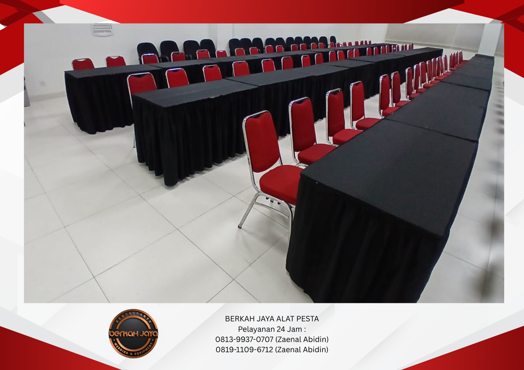 Sewa Kursi Susun Dan Meja Kotak Jakarta Selatan 081399370707