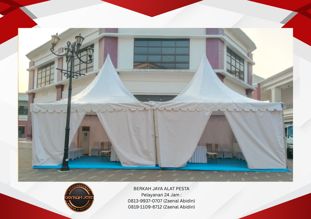 Sewa Tenda Kerucut Event Outdoor Daerah Jakarta 081399370707