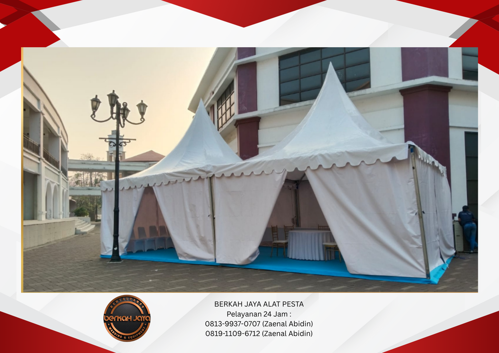 Sewa Tenda Kerucut Event Outdoor Daerah Jakarta 081399370707