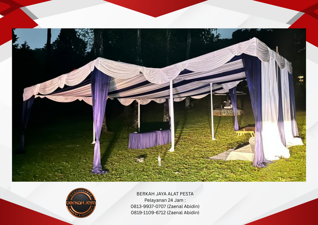 Sewa Tenda Serut Dan Rowing Barikade Jakarta Selatan 081399370707