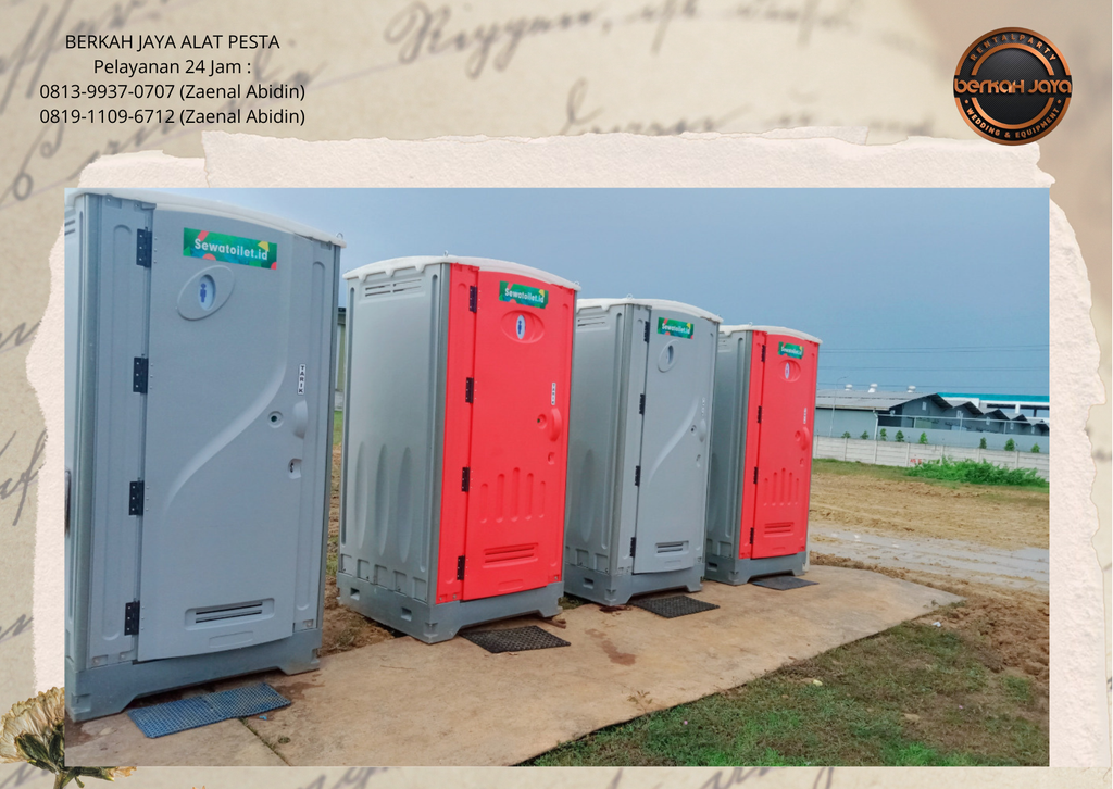 Sewa Toilet Portable Jakarta Selatan 081399370707