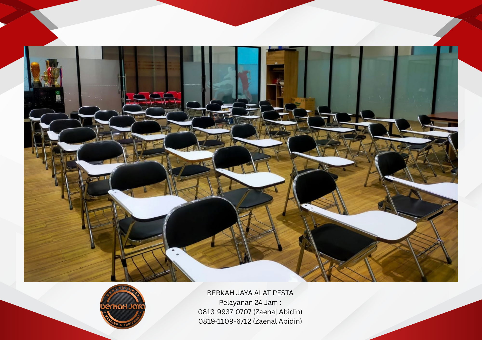 Tempat Sewa Kursi Kuliah Wilayah Jabodetabek 081399370707