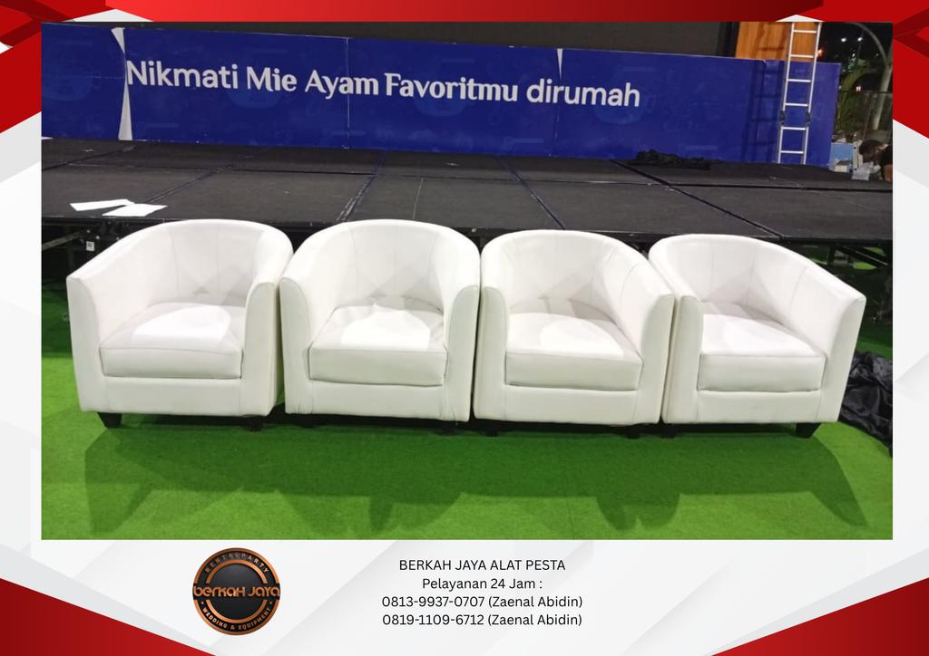 Tempat Sewa Sofa Oval Daerah Jakarta Pusat 081399370707