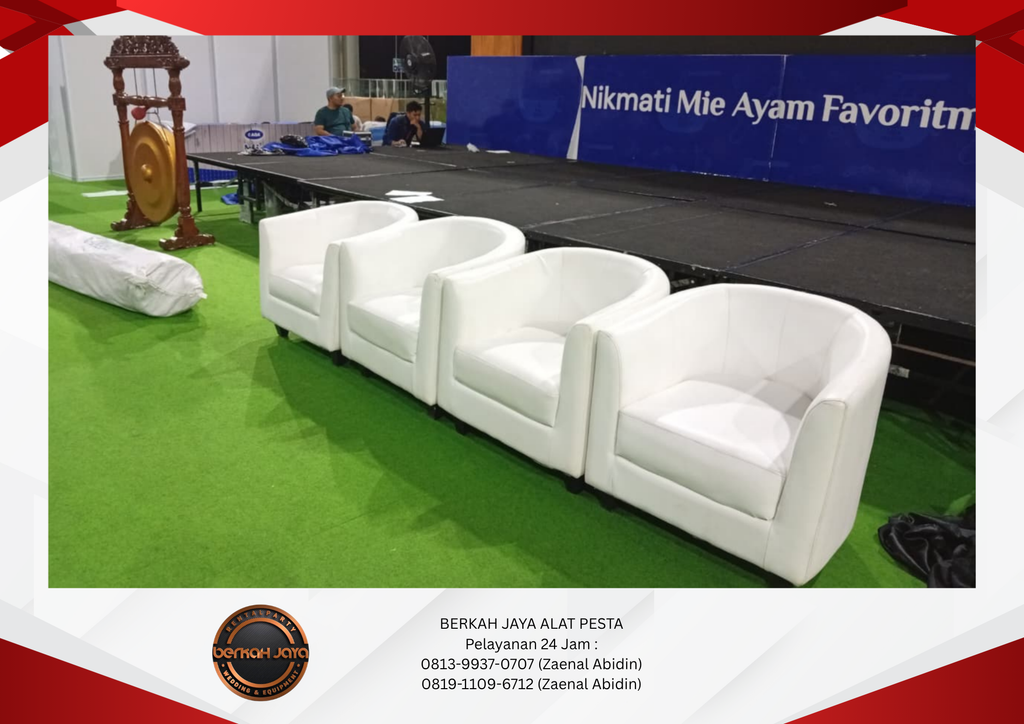 Tempat Sewa Sofa Oval Daerah Jakarta Pusat 081399370707